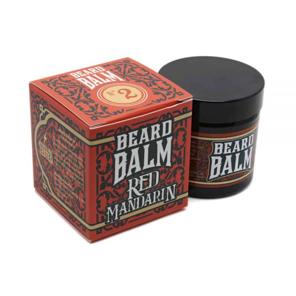 Hey Joe Balsam do brody Nº2 Czerwona Mandarynka - BEARD BALM Nº2 RED MANDARIN - obrazek 3