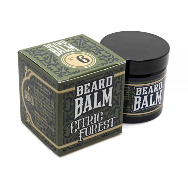 Hey Joe Balsam do brody Nº6 Las Cytrynowy - BEARD BALM Nº6 CITRIC FOREST - obrazek 3