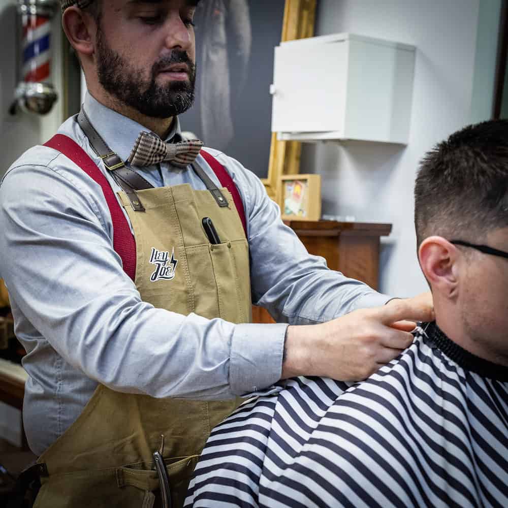 HEY JOE! FARTUCH BARBERSKI - BARBER APRON - obrazek 6